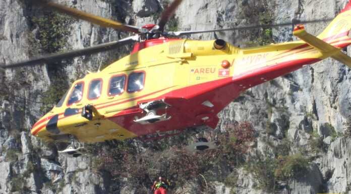 Scarica di pietre in Antimedale, soccorsi due scalatori Soccorsi_Ferrata_Medale_20241101