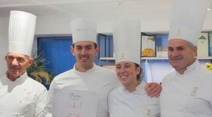 Il giovane Angelo Valsecchi membro dell’Accademia Maestri Pasticceri Italiani