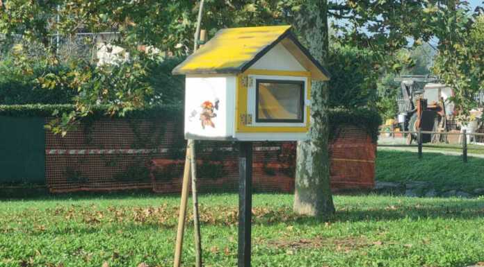 A Dolzago sono state posizionate le casette del BookCrossing