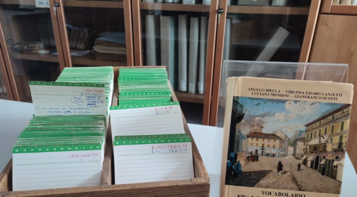 Biblioteca Lecco. “Èl vucabulàri”: l’incontro dedicato alle schedine manoscritte