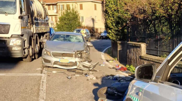 Scontro auto-moto a Mandello, un ferito grave. Incidente anche ad Abbadia Mandello incidente auto moto