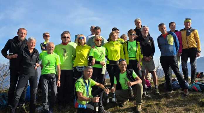 I Beck in cima al Regismondo per ricordare gli amici scomparsi