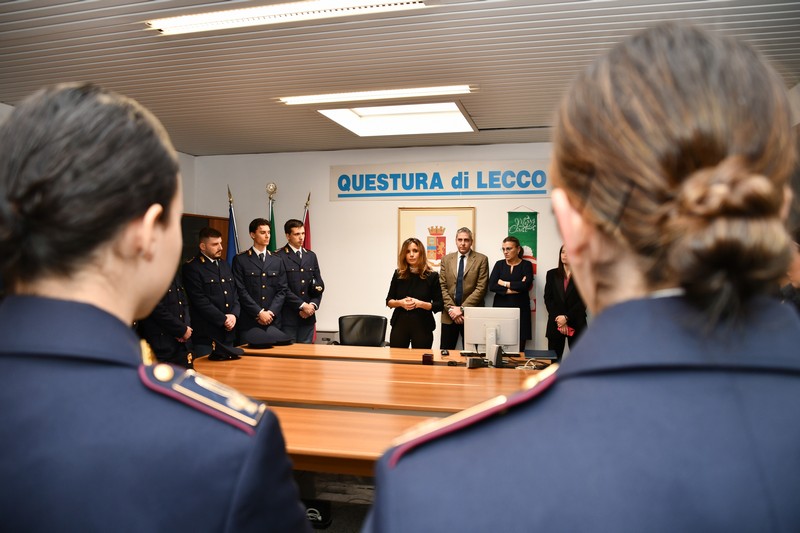 Polizia di Stato Questura Lecco nuovi agenti