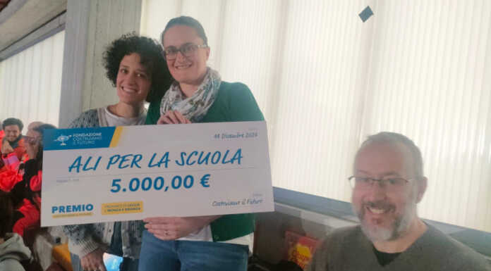Costruiamo il Futuro: premiata anche l’associazione Ali per la scuola Ali per la scuola premio costruiamo il futuro