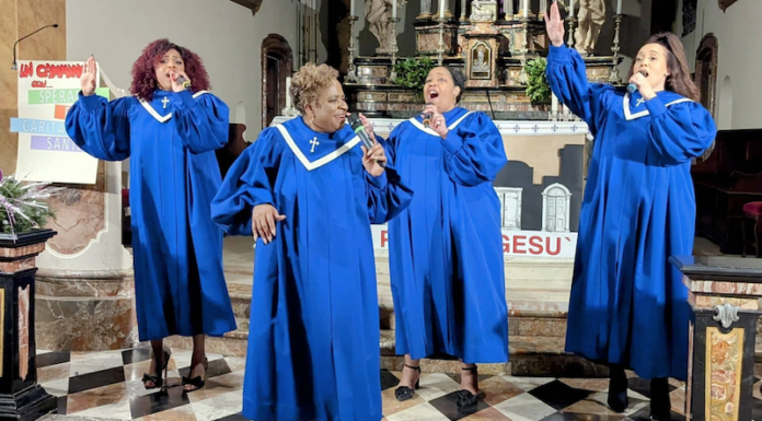 Castello, successo per il concerto con il gruppo ‘The Harlem Sisters of Gospel’