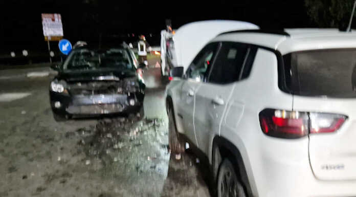 Imbersago, incidente zona curva Moratti: coinvolte due auto