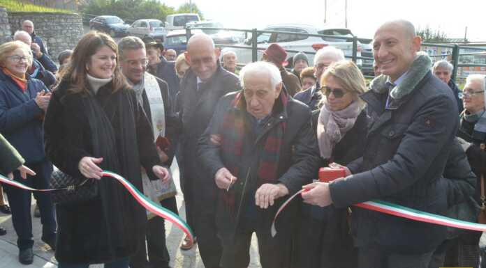 Acquate. Inaugurata la strada per il Santuario della Madonna di Lourdes