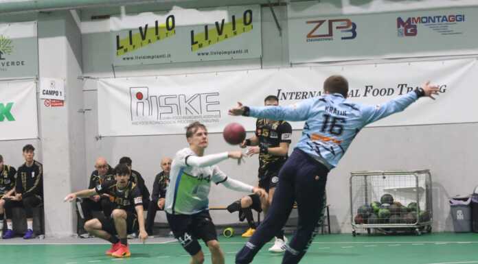 Pallamano, serie A Silver: il Salumificio Riva vince contro il Campus Italia