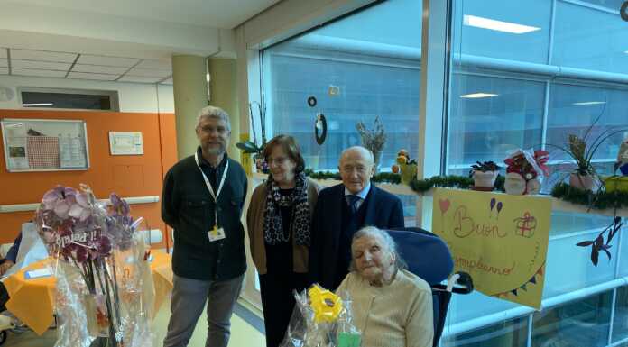 La campionessa Maddalena Schiefer compie 101 anni, festa all’Airoldi e Muzzi