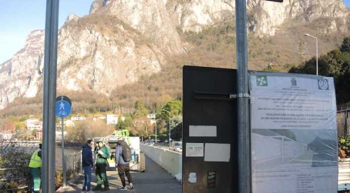 Caviate, il cantiere per la piattaforma può ripartire: via libera da Anas cantiere passerella caviate lecco