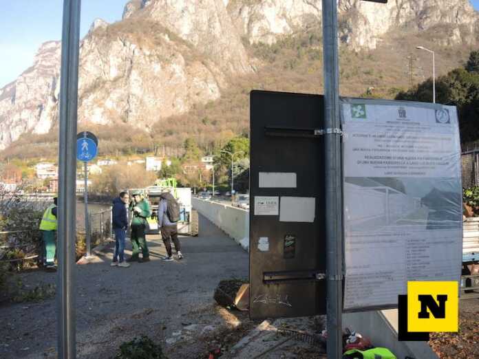 cantiere passerella caviate lecco