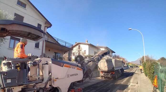 Dopo i lavori all’acquedotto al via i lavori di ripristino degli asfalti ripristino asfalti olginate-larioreti
