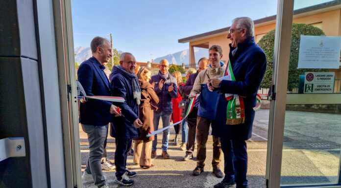 Valmadrera. Dopo il restyling inaugurata la palestra delle scuole medie