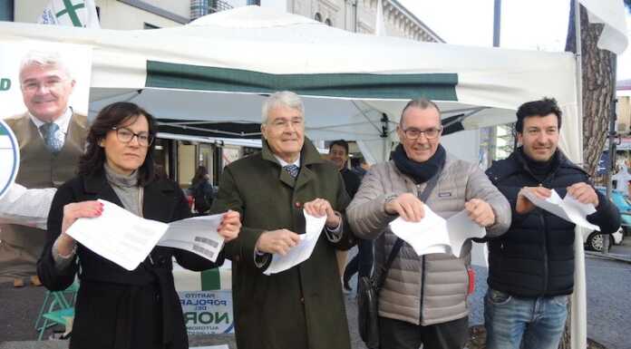 Autonomia, il Partito Popolare del Nord in piazza contro la sentenza della Corte Costituzionale
