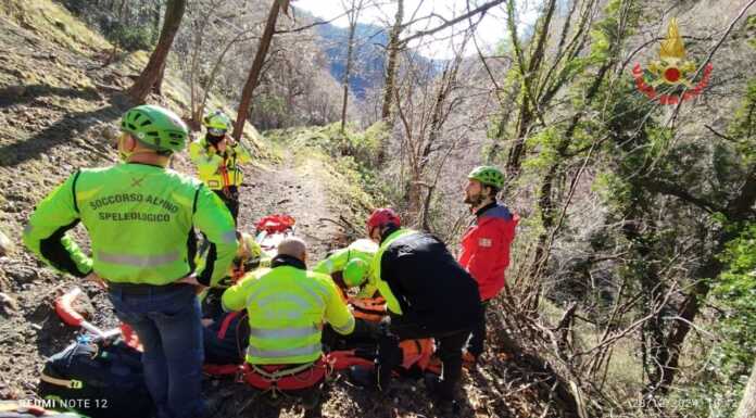 Malore al San Martino: soccorso un escursionista di 77 anni san martino soccorso alpino vigili del fuoco