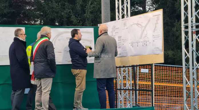SS36. Al via i lavori sulla tratta Giussano-Civate, visita del Ministro Salvini al cantiere