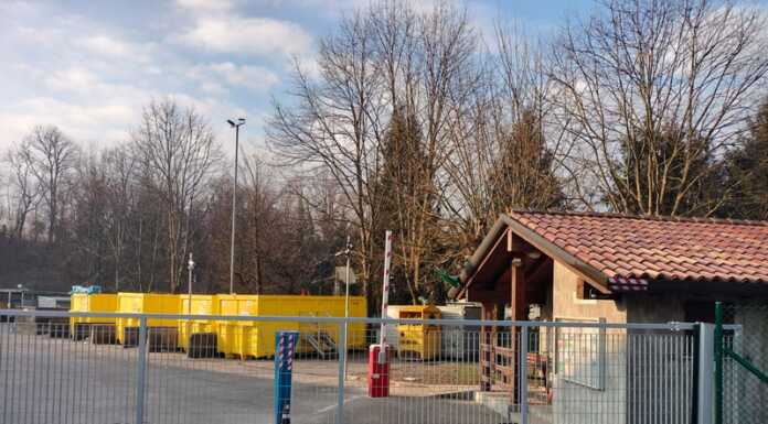 Isola ecologica di Bosisio, realizzato il nuovo sistema di accesso Isola ecologica Bosisio Parini riqualificazione