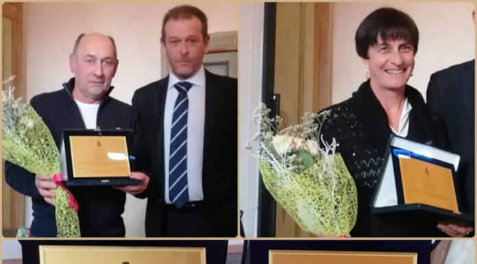 Barzio. Consegnate le benemerenze a Paola Pozzoni e Gianfranco Polvara