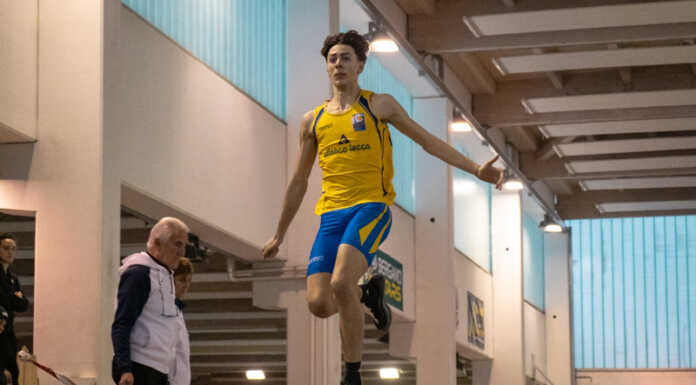 Filippo Vedana si laurea campione regionale nel salto in lungo Allievi Filippo Vedana