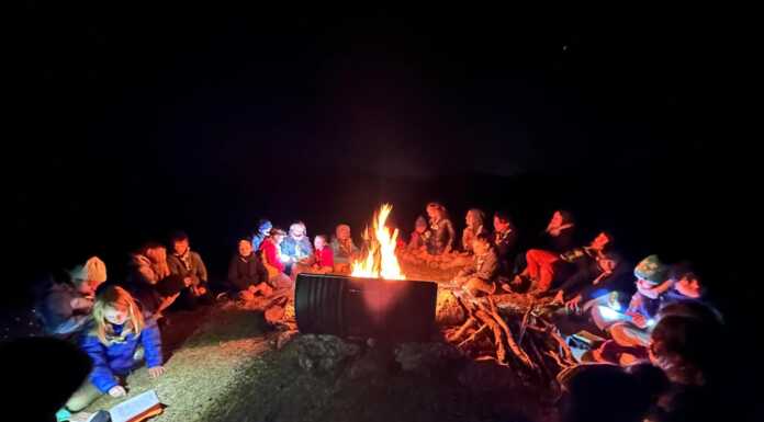 Un campo invernale da ricordare per tutta la sezione scout Cngei Valmadrera Il Branco Lupi delle Prealpi al fiore rosso
