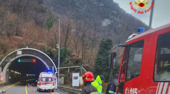 SS36. Incidente all’altezza dello svincolo di Piona, code in direzione Lecco