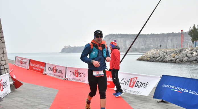 Matteo Maggi conquista il secondo posto alla Corsa della Bora 2025 Matteo Maggi