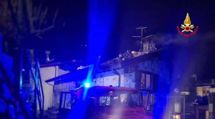 Casargo. Incendio canna fumaria: i VVF salvano una persona allettata Vigili del Fuoco Casargo gen2025