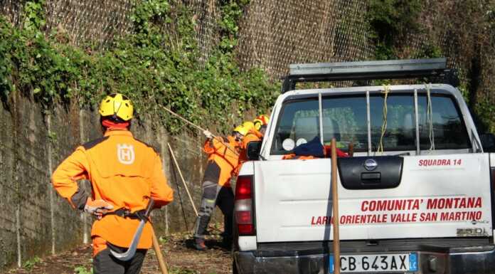 Rancio. Gruppo antincendio al lavoro nonostante il clima di incertezza in Comunità Montana