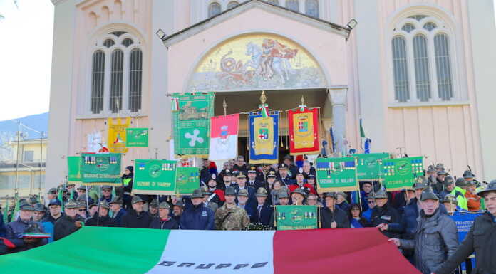 Alpini a Colico per ricordare l’82° anniversario della Battaglia di Nikolajewka