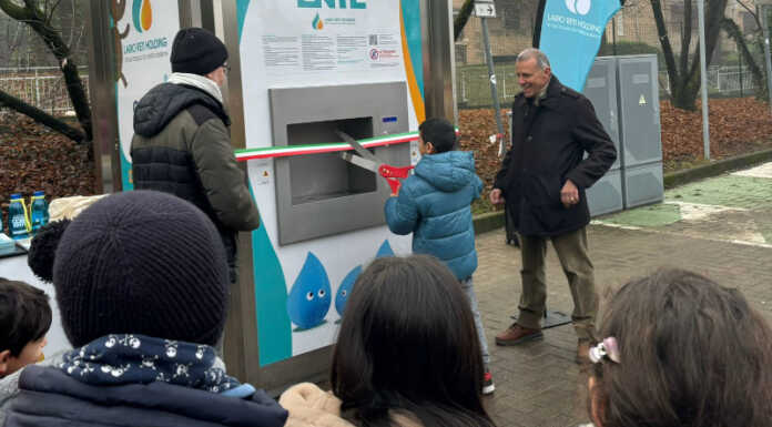 Paderno D’Adda: inaugurata la nuova casetta dell’acqua di via Foscolo