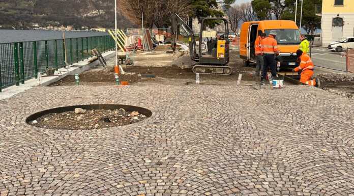 Riqualifica del lungolago, aperta la “fase 3” all’altezza di piazza Stoppani