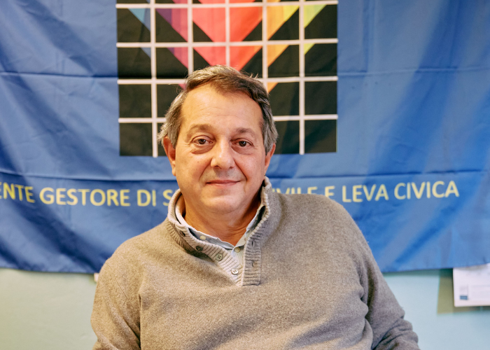 Claudio Di Blasi, presidente di Associazione Mosaico