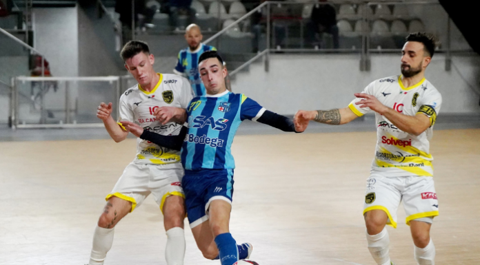 Lecco Calcio a 5. I blucelesti pareggiano contro Maccan Prata