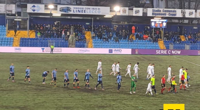 Serie C. Il Lecco torna al successo: battuta 2-1 la Pro Vercelli