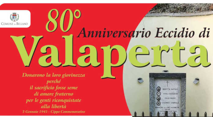 Eccidio di Valaperta: in occasione dell’80°, a Bellano, l’intitolazione di una piazzetta