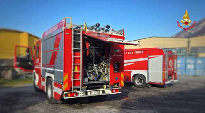 Vercurago, scoppio in una ditta: operaio ferito trasportato al Niguarda