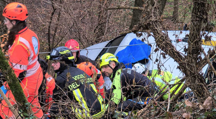 Castello Brianza. Perde il controllo dell’auto e finisce in una scarpata