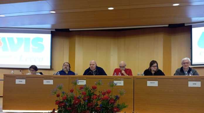 Avis Lecco, crescono donatori e donazioni: “Un’associazione in salute” Avis Comunale Lecco assemblea annuale