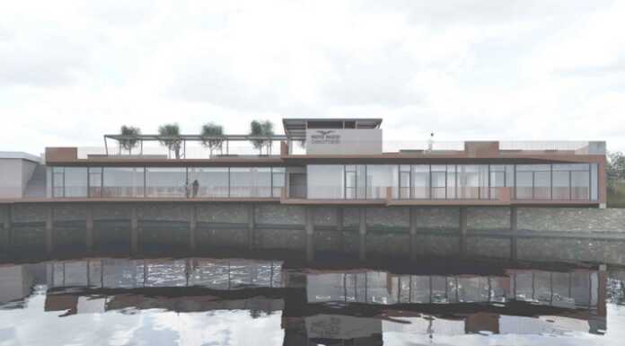 Mandello. Nuovo Centro Remiero: approvato il progetto di fattibilità Nuovo Centro Remiero Canottieri Moto Guzzi Render