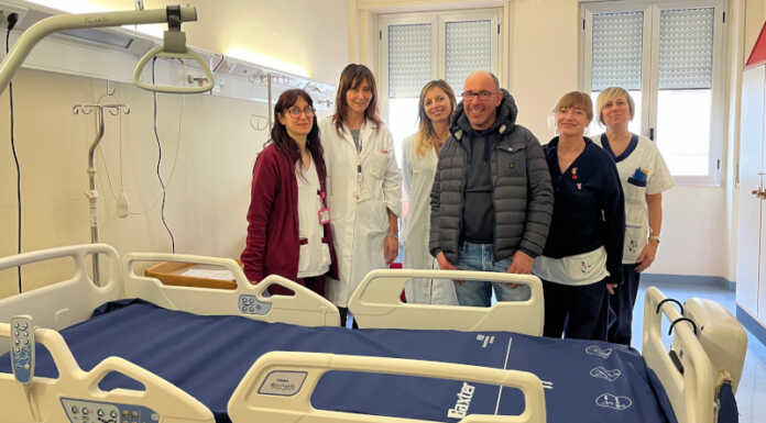 Ripamonti Group dona un letto e un materasso alla pediatria del Mandic