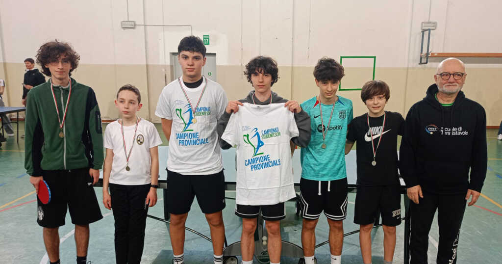 Lecco Tennis Tavolo-1 campioni provinciali 20250226