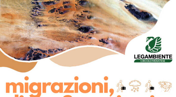 Migrazioni, clima e territorio: incontro il 14 con Legambiente Merate