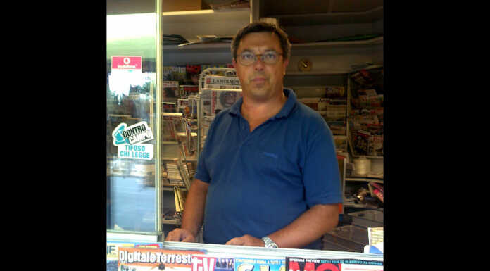 Lutto a Merate, è morto l’edicolante Valter Lavezzari