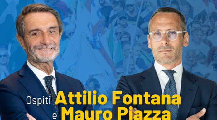 “Avanti con l’autonomia”: il presidente Fontana e il sottosegretario Piazza il 27 a Merate