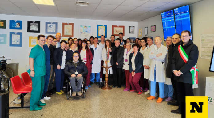 Fiamma olimpica al Mandic con testimonial il primario Poli, medagliato a Seul