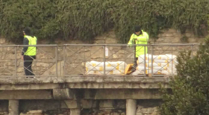 Montevecchia, marciapiede di via Belvedere: eseguita la prova di carico