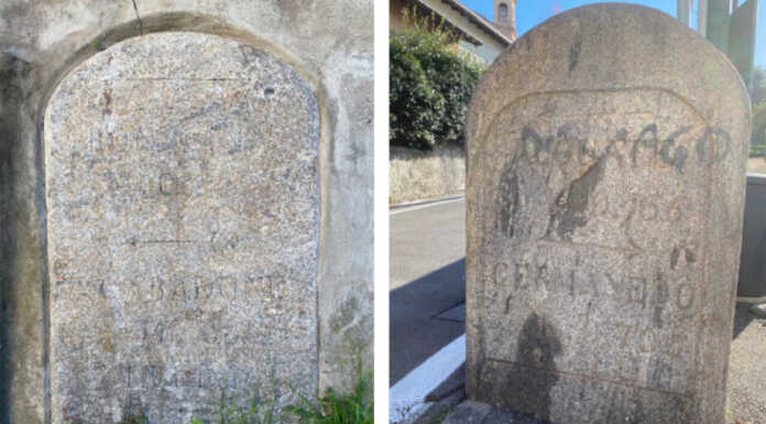 Lecco e le sue antiche vie: parte il recupero delle pietre miliari Pietre Miliari Acquate Olate