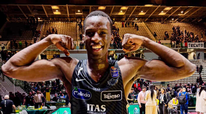 Basket Serie A. Saliou Niang, altro riconoscimento Torino Saliou Niang 20250217