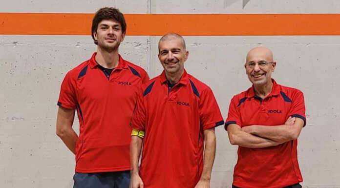 Abbadia Lariana protagonista nel tennistavolo: due vittorie decisive Villa Pasini Vassena Tennis Tavolo Abbadia febbraio 2025