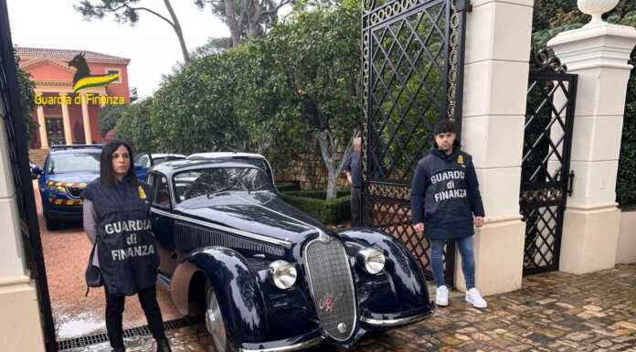 Auto storiche e frode fiscale: maxi sequestro da 70 milioni auto storica